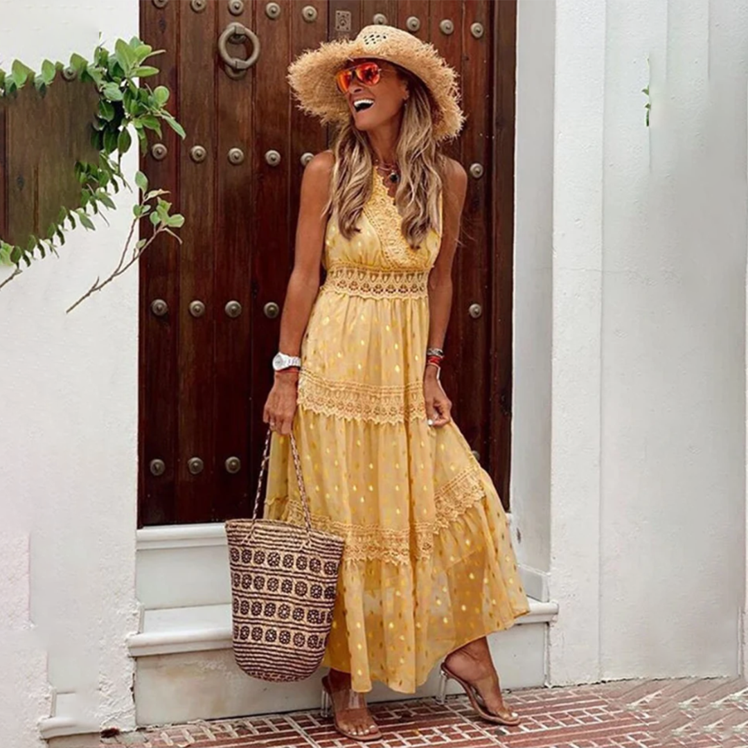 Almina - Zomerse Elegantie Jurk
