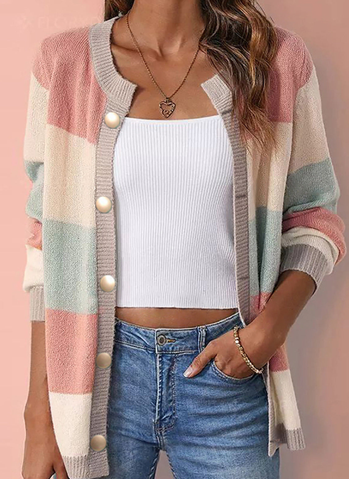 Alayá Cardigan | Zacht gebreid vest met unieke patronen voor dames