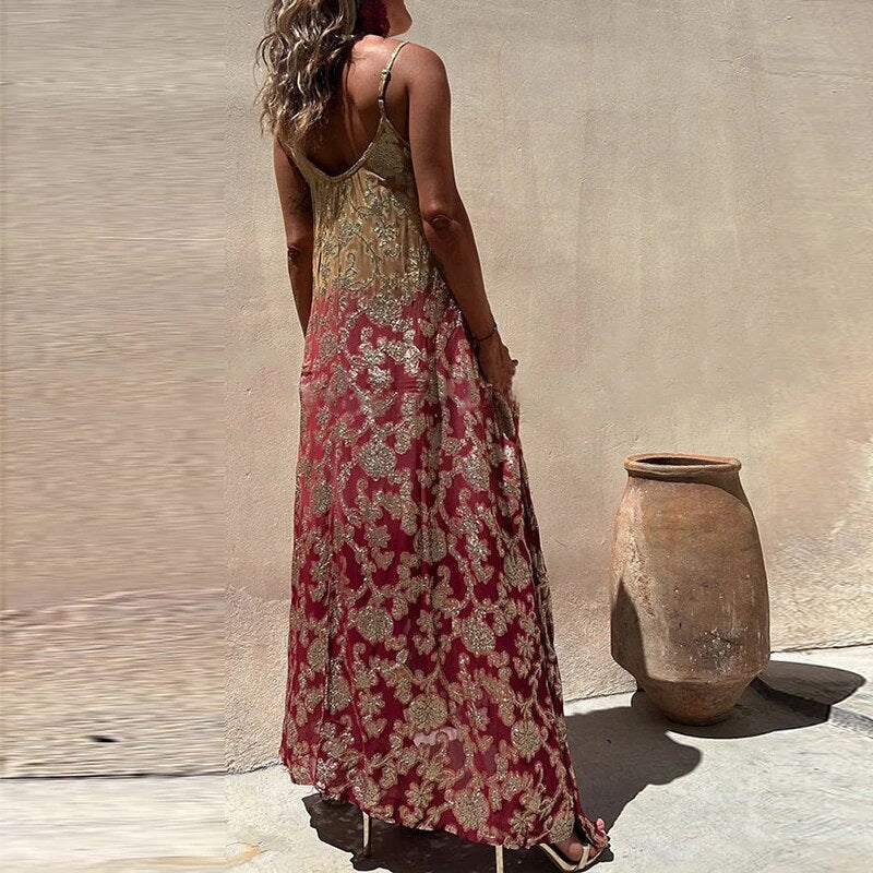 Martha - Stijlvolle en Comfortabele Zomerse Boho Jurk voor Vrouwen