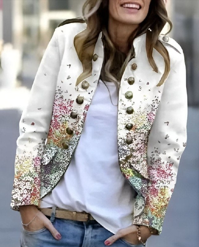 Kai | Blazer, kantoor, slank kort pak