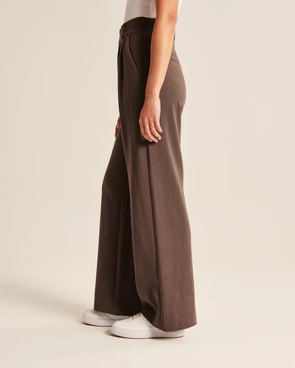 Broek met wijde pijpen voor Dames