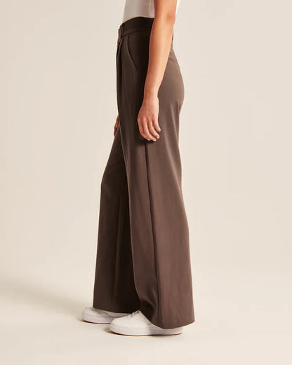 Broek met wijde pijpen voor Dames