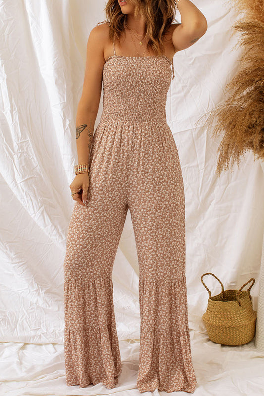 Kamila - Stijlvolle Zomerse Bloemenprint Jumpsuit voor Vrouwen