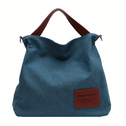 Eenvoudige canvas schoudertas | Billie tas