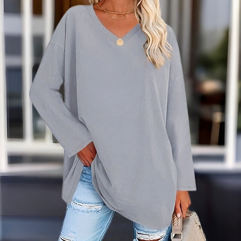 Anastasia | Longsleeve trui met V-hals