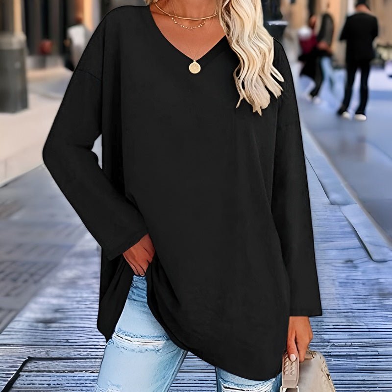 Anastasia | Longsleeve trui met V-hals