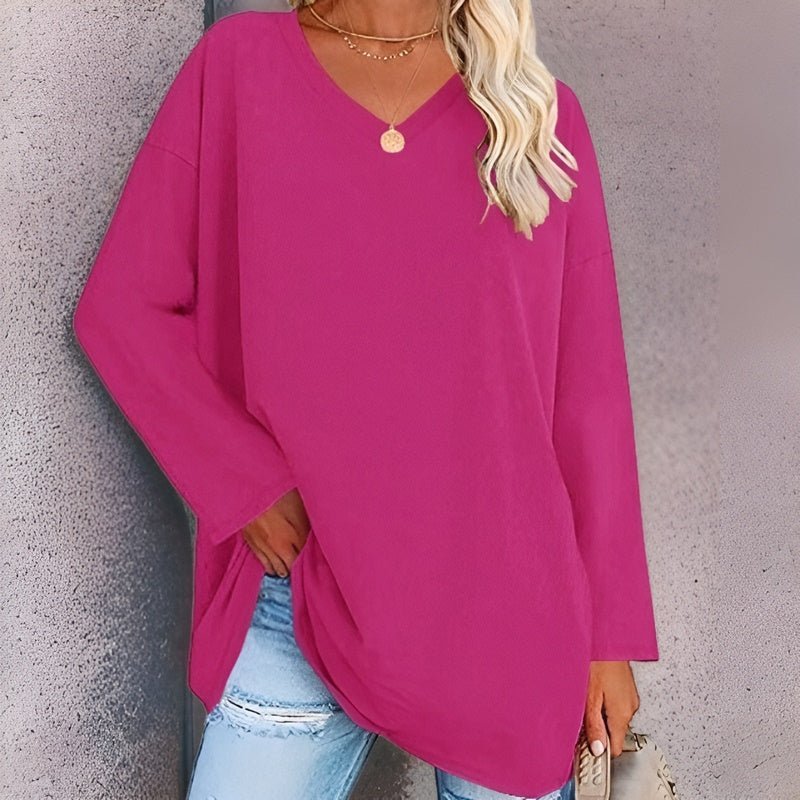 Anastasia | Longsleeve trui met V-hals
