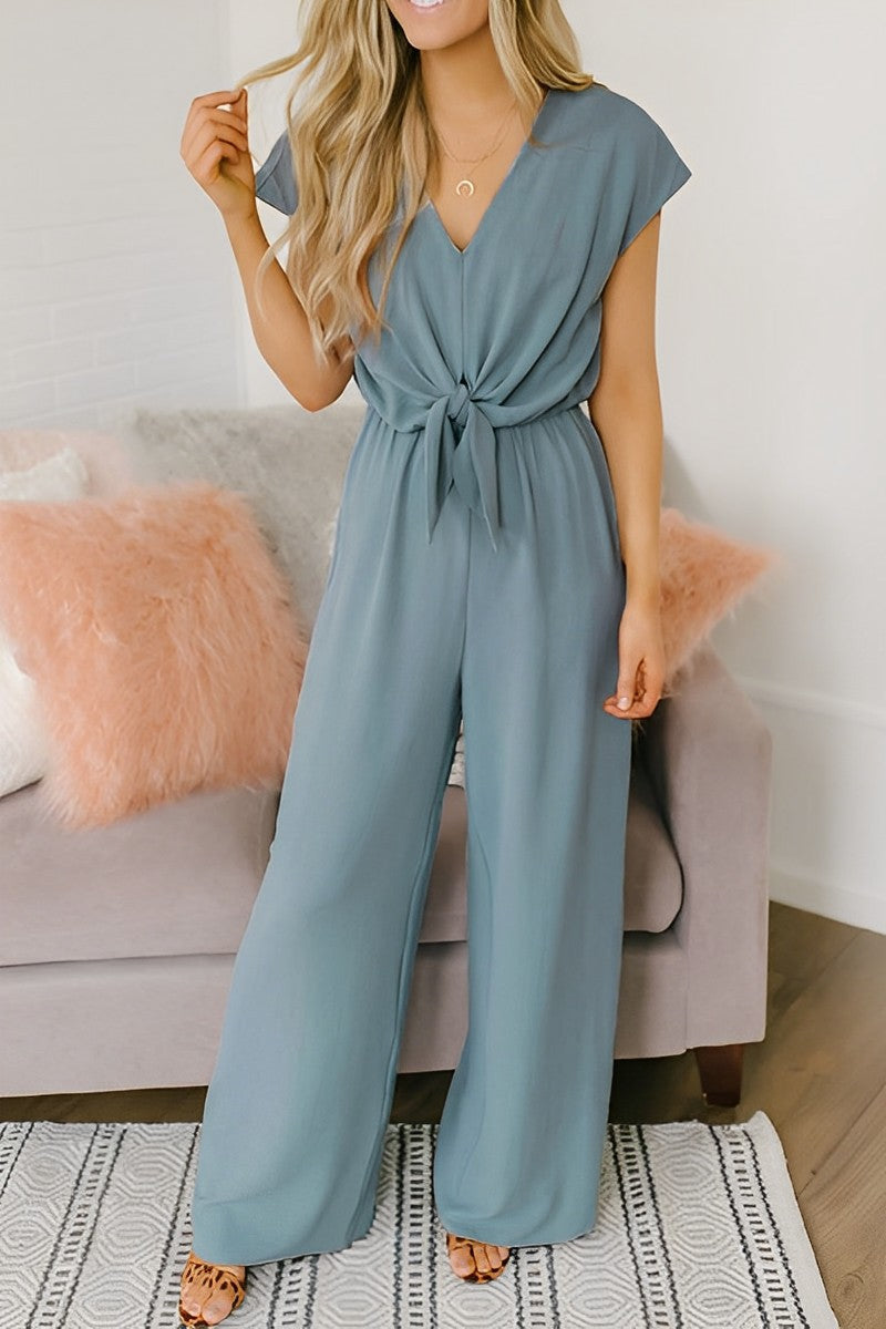FashionStreet | Rugloze, losse jumpsuit
