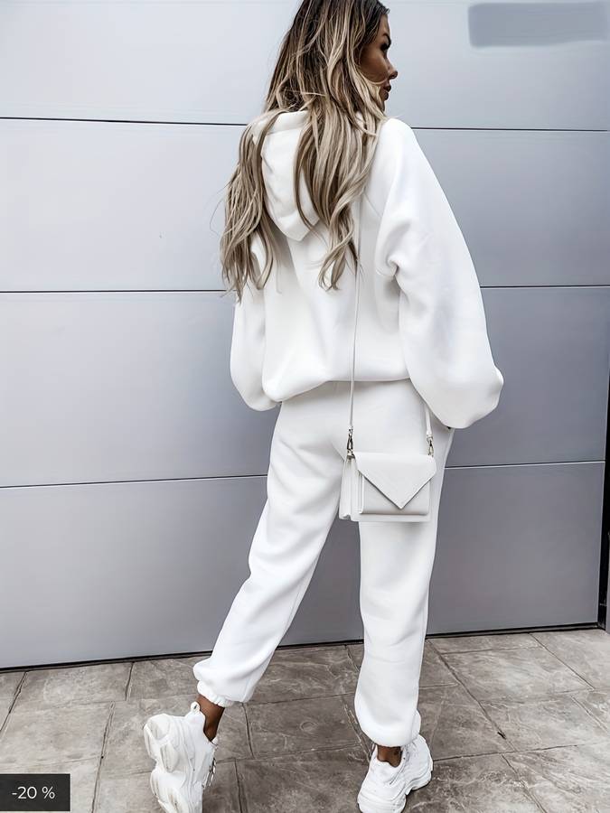 Oversized Capuchon & Sweatbroek Set