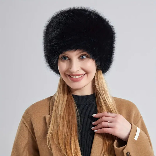 Winterse fluffy muts