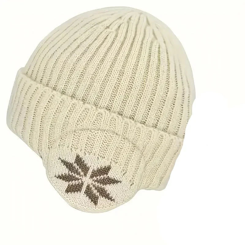 Trendy gebreide muts