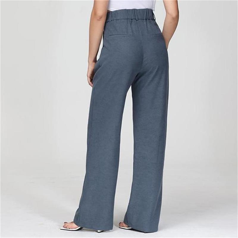Gertha - Palazzo broek met een hoge taille en wijde pijpen