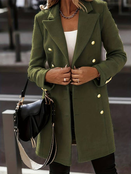 Double-breasted mantel