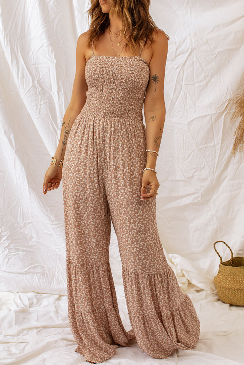 Kamila - Stijlvolle Zomerse Bloemenprint Jumpsuit voor Vrouwen