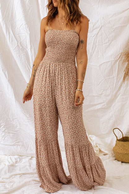 Kamila - Stijlvolle Zomerse Bloemenprint Jumpsuit voor Vrouwen