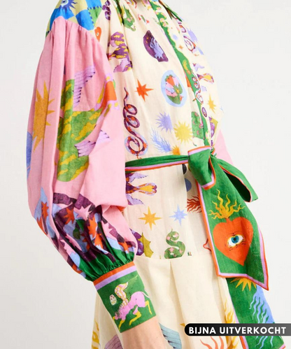 Vera Perla - Unieke en Stijlvolle Maxi Jurk voor Vrouwen