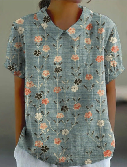 Julie | luchtige blouse met bloemenprint