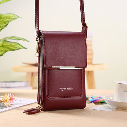 Amy - Stijlvolle en Functionele Zomerse Crossbody Tas met Touchscreen voor Vrouwen