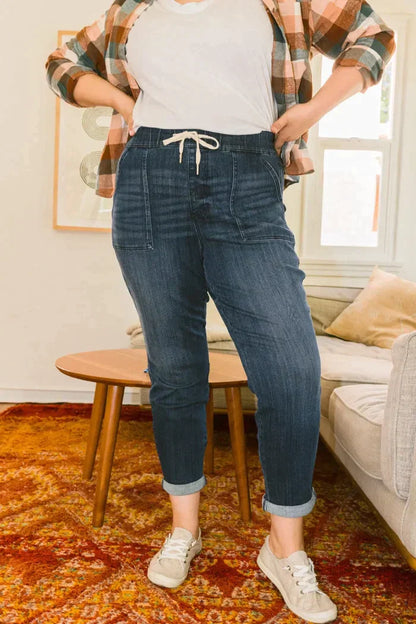 Damesjeans in joggingstijl - Miley