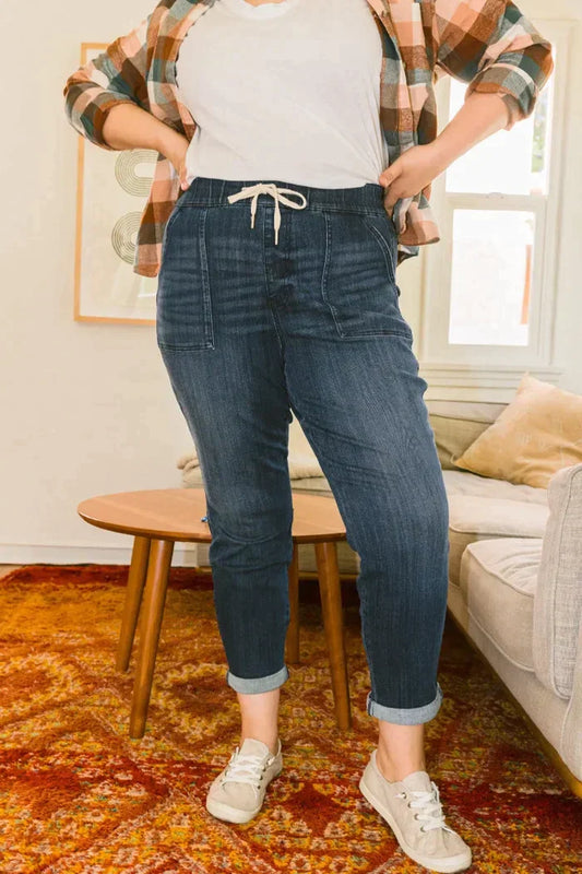 Damesjeans in joggingstijl - Miley