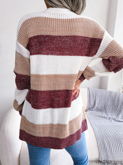 Trendy geruit bovenkleding vest