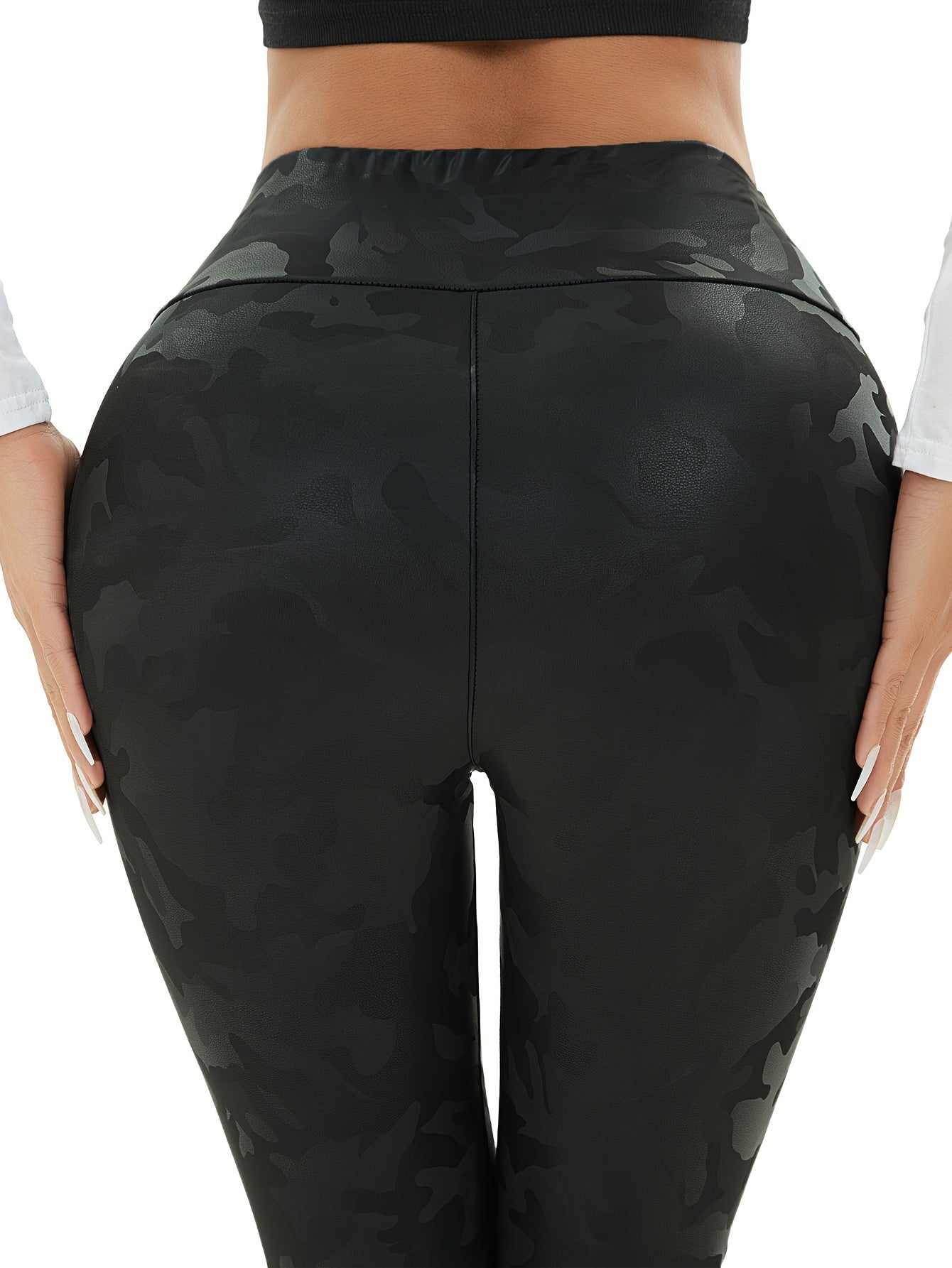 Kayla - Broek van PU Leer voor dames