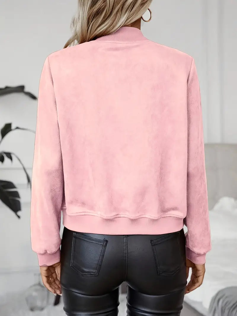 Belina - Solid Rits Voor Eenvoudig Jasje