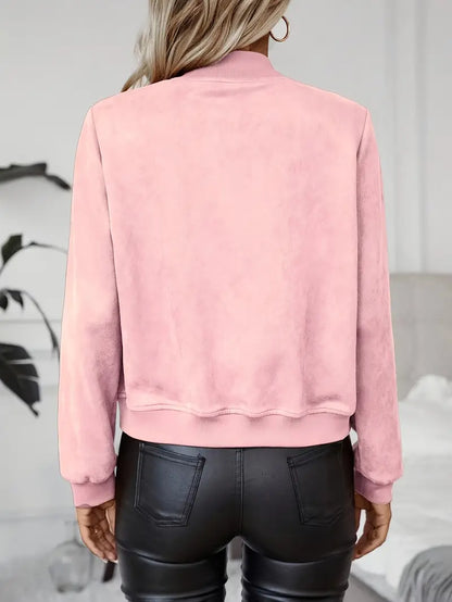 Belina - Solid Rits Voor Eenvoudig Jasje