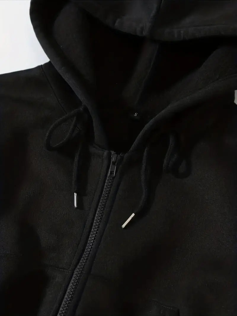 Luda - Hoodie met gedeelde rits