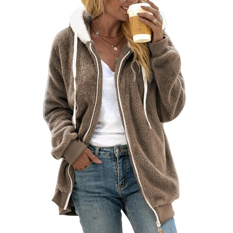 Zimba | warme jas met capuchon