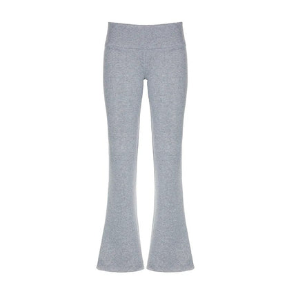 Drusilla - Casual Lage Taille Uitlopende Broek