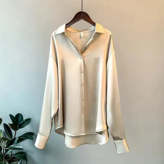 Gaye - Regine Zijden Blouse - Retro & Klassiek