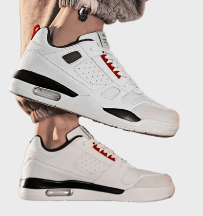 Christian -  Veelkleurige sneakers voor heren met gestippeld vamp design