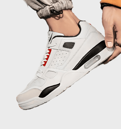 Christian -  Veelkleurige sneakers voor heren met gestippeld vamp design