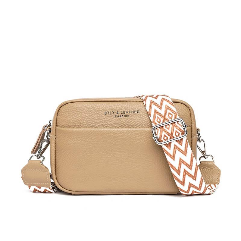 Vrouwenleer crossbody tas | Ulrika