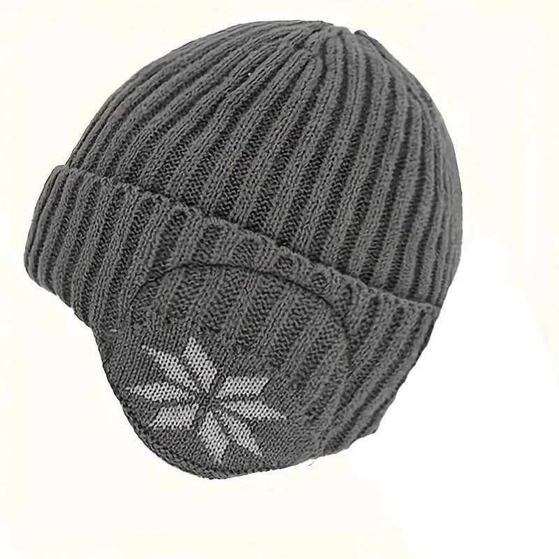 Trendy gebreide muts