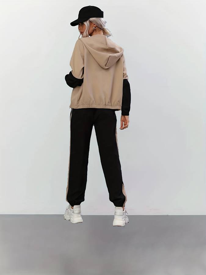 Zip Up Tweedelige Set