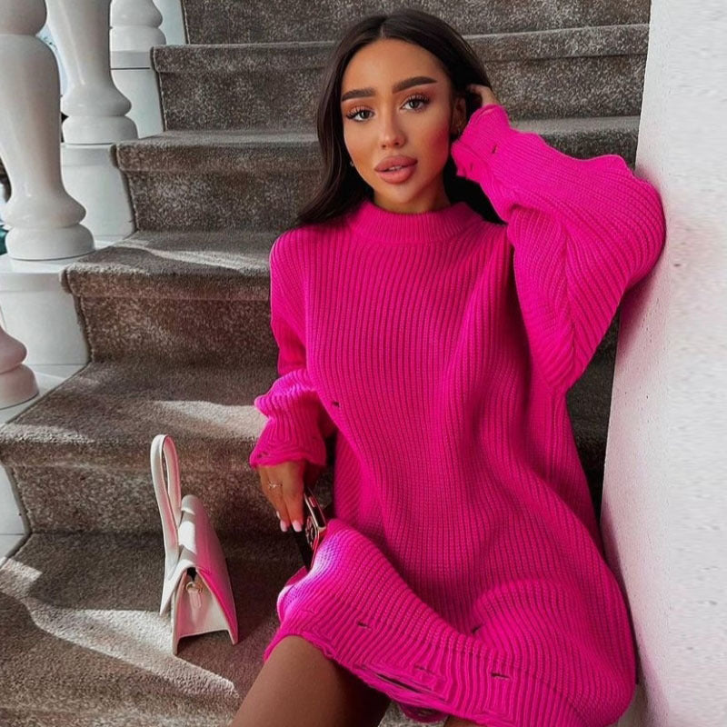 Oversized ripped trui