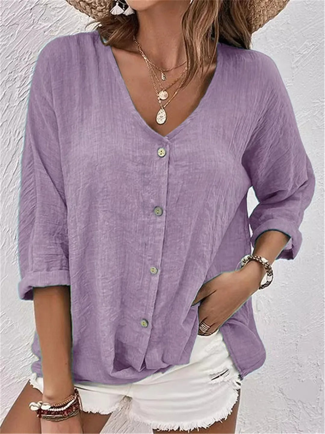 Evelyn | soepele dames blouse