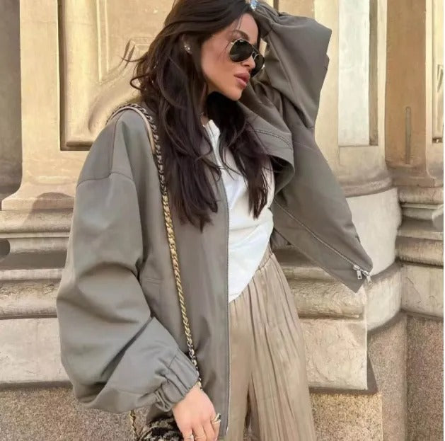 Oversized bomberjack