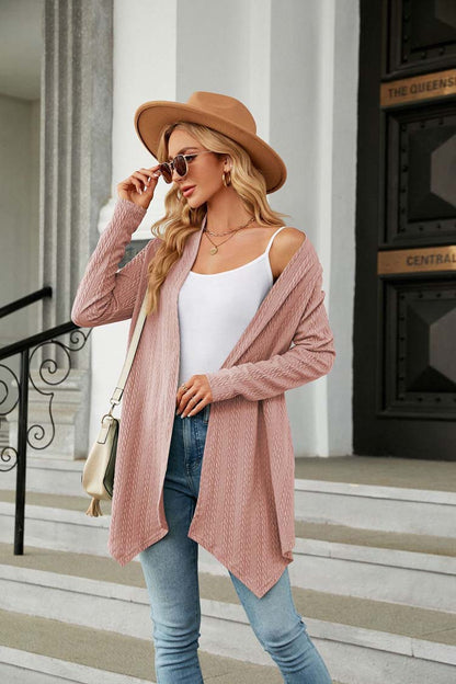 Roze basic vest