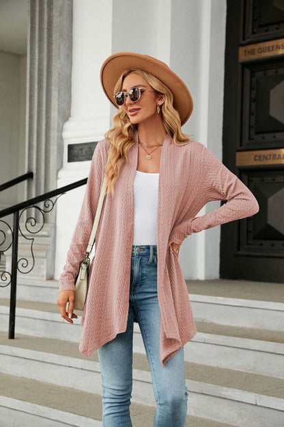 Roze basic vest