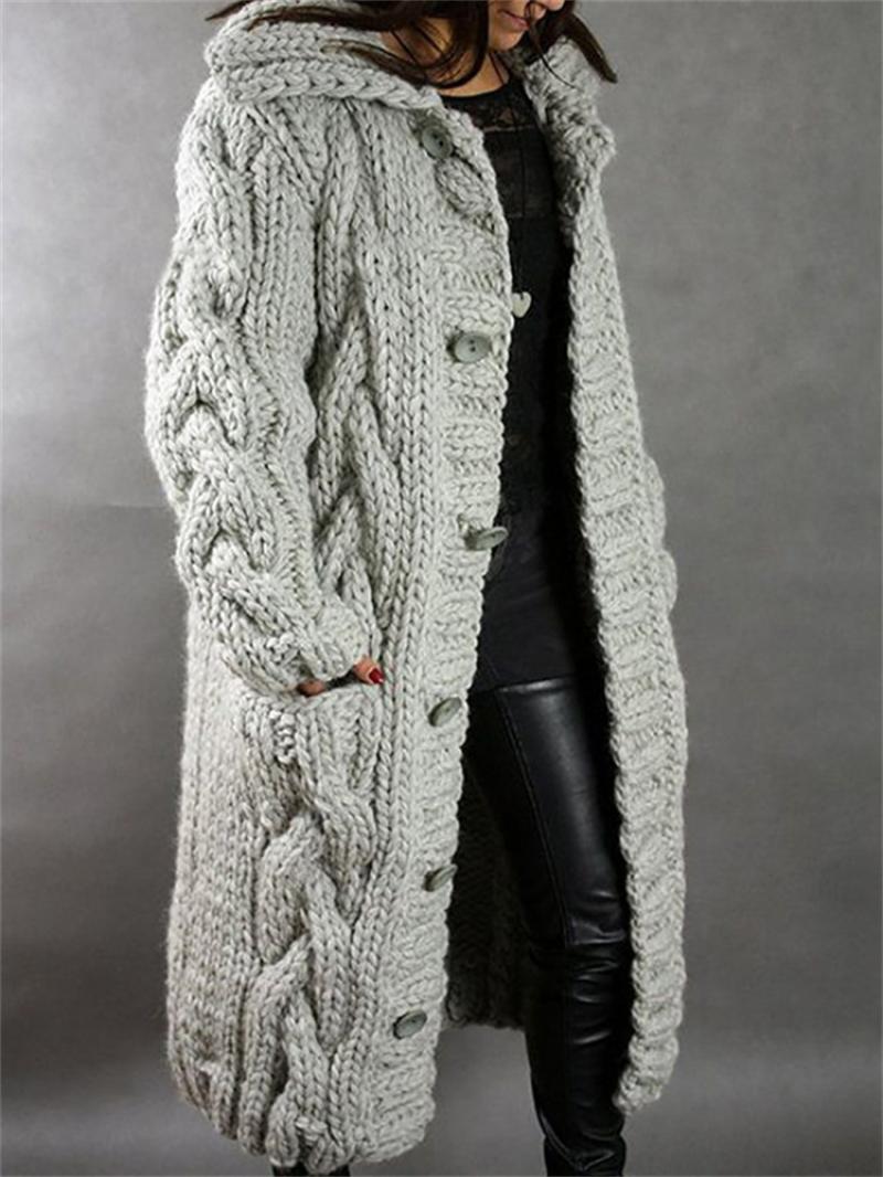 Grof gebreid vest