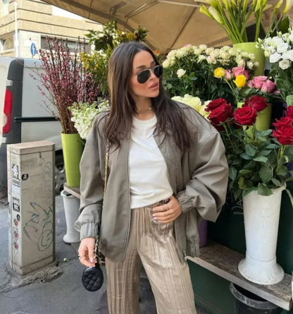 Oversized bomberjack