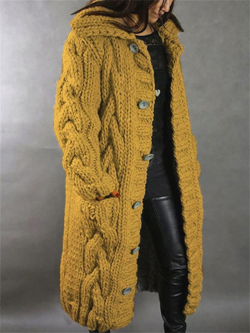 Grof gebreid vest