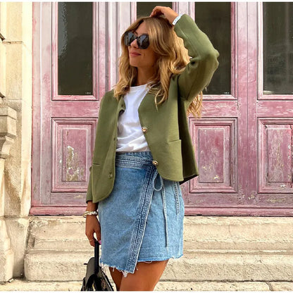 Jasje met parelknopen