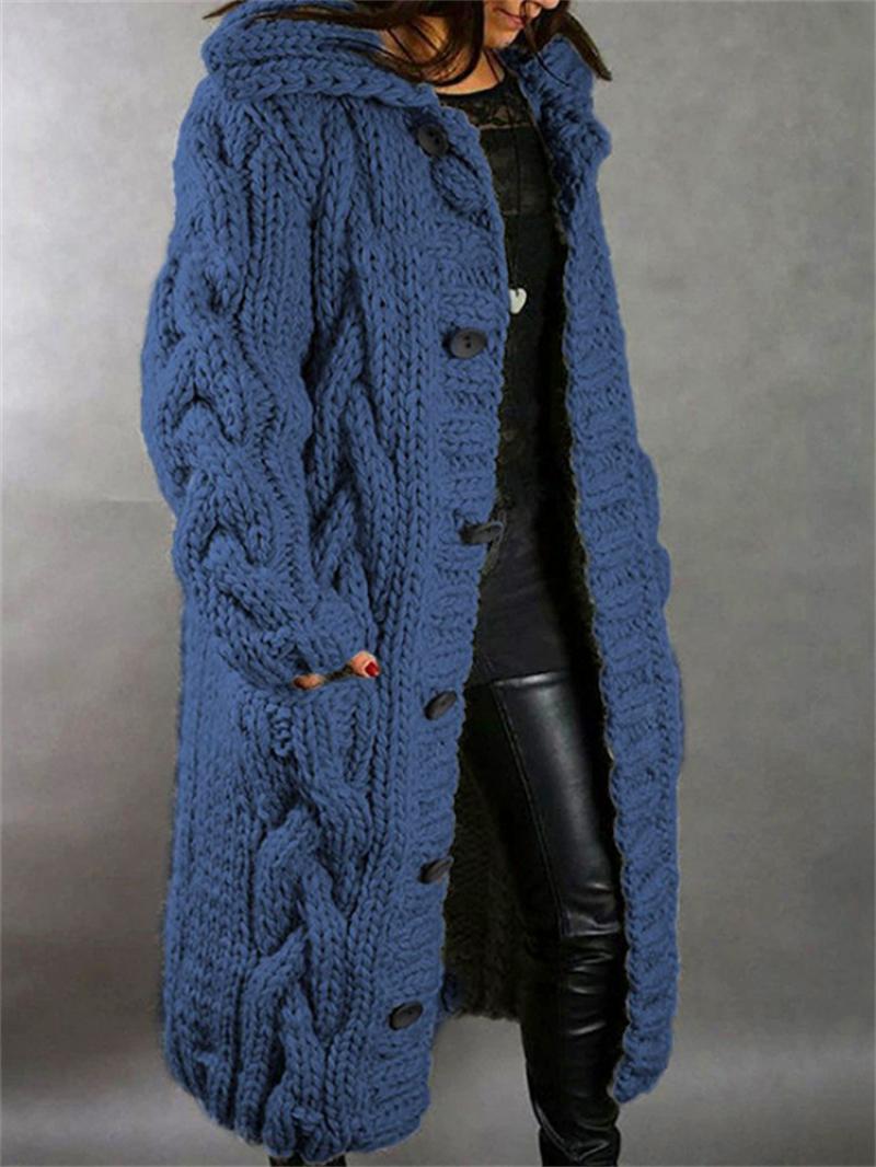 Grof gebreid vest