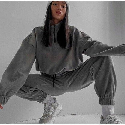 Grijs joggingpak