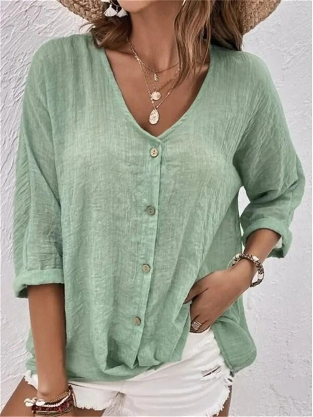 Evelyn | soepele dames blouse