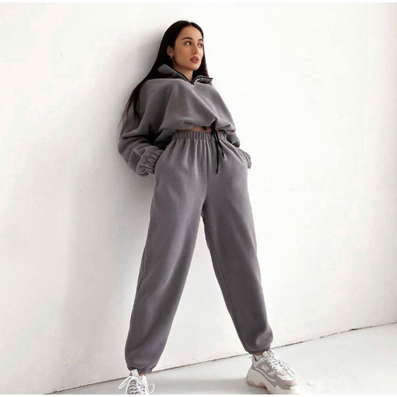 Grijs joggingpak